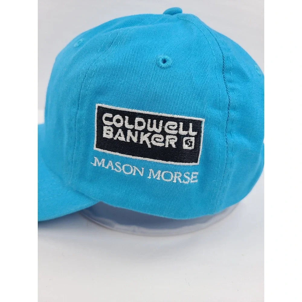 American‎ Dry Goods Trashmasters Aspen Golf Hat Blue Cotton Adjustable Cap 0166